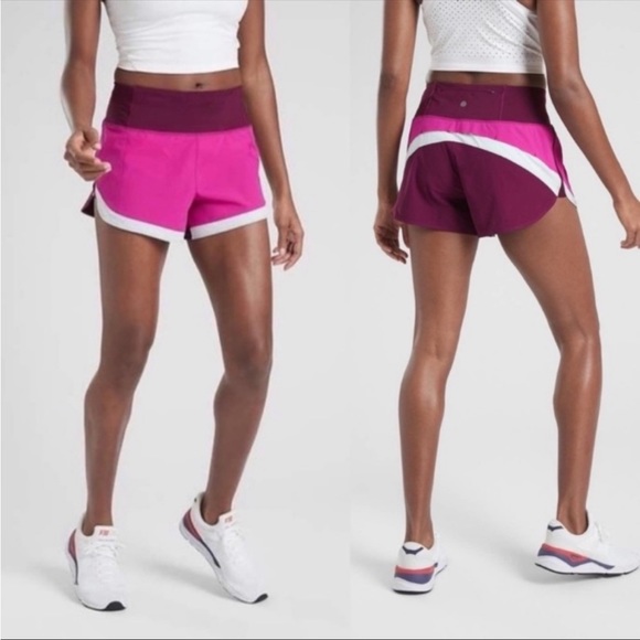 Athleta Pants - Athleta Running Free Colorblock 3.5 Short